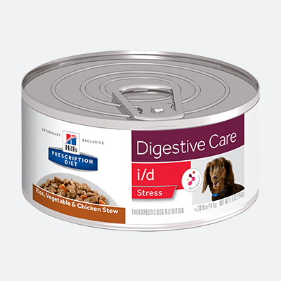 Prescription Diet i/d Stress Canine Rice, Vegetable & Chicken Stew