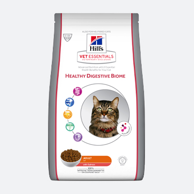 Vet Essentials Healthy Digestive Biome Medium Dry Cat Food